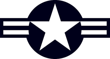 Aufkleber Vinylfolie US Airforce
