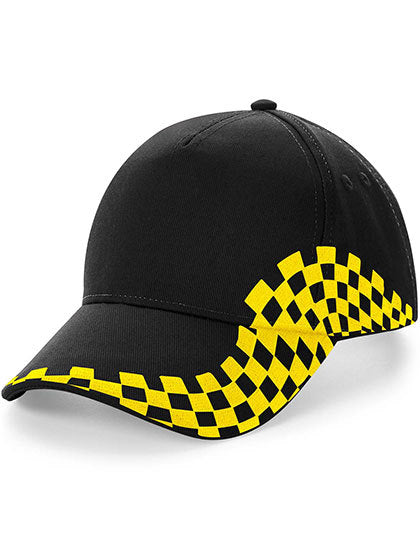 Grand Prix Cap black yellow