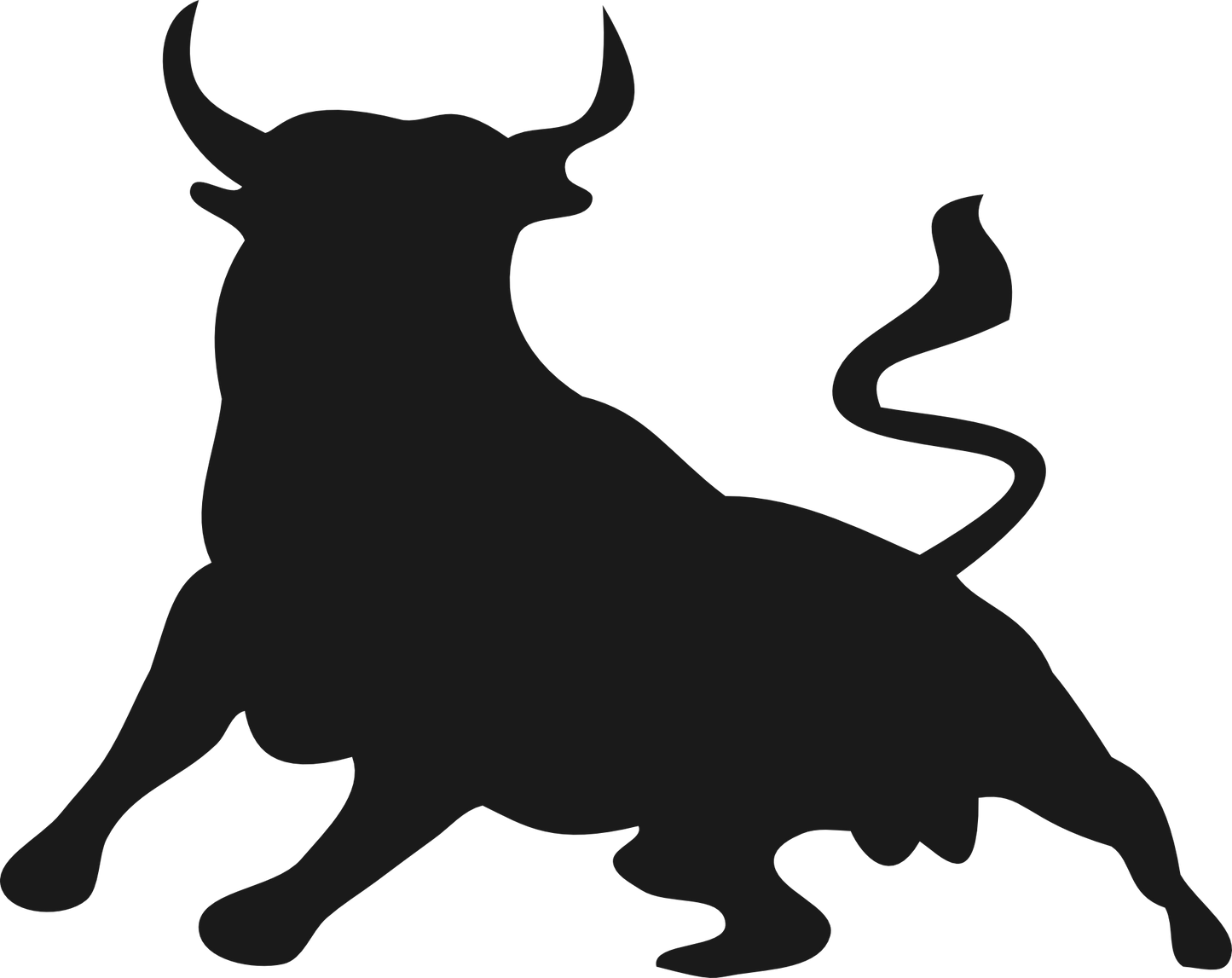 Aufkleber Vinylfolie Stier Deko Auto 