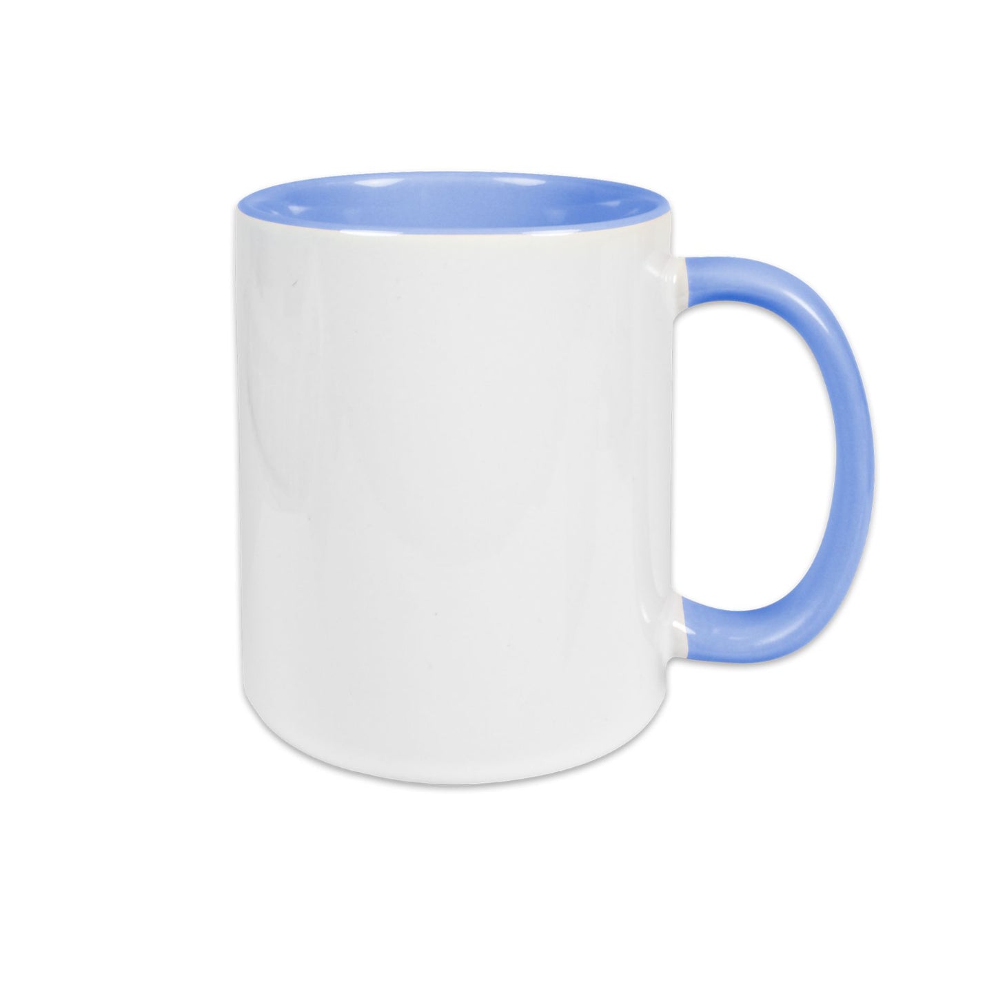 Keramiktasse TWO TONES HANDLE 11oz Sublistar Coating cambrdge blau