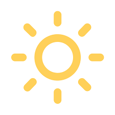 Aufkleber Sonne