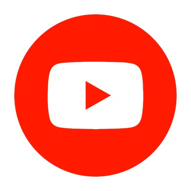 Aufkleber Vinylfolie Youtube Logo Auto Wohnmobil Dekor